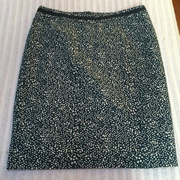 Boden Womens Straight Pencil Skirt Size 12R Back Zip...